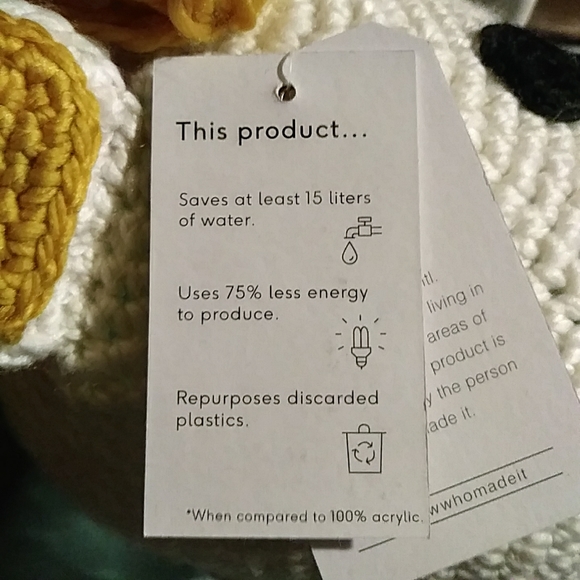 Krochet Kids Llama Beanie - Picture 7 of 8